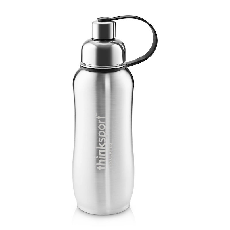Silver Water Bottle