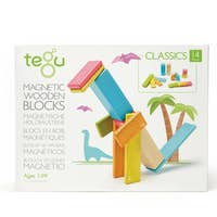 Tegu Wooden Magnetic Blocks: 14 Piece
