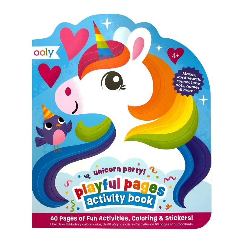 Unicorn Party Activity Book