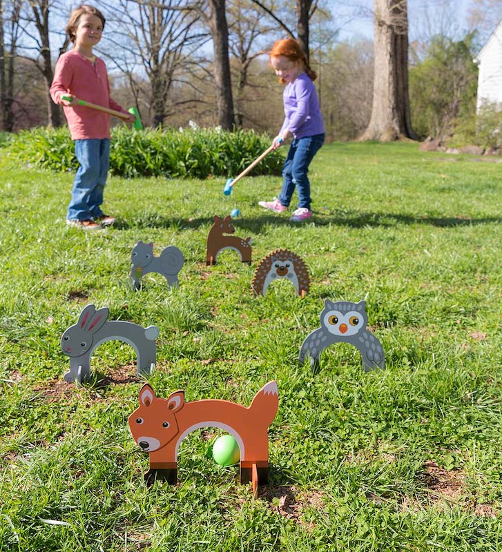 Woodland Creature Croquet Set