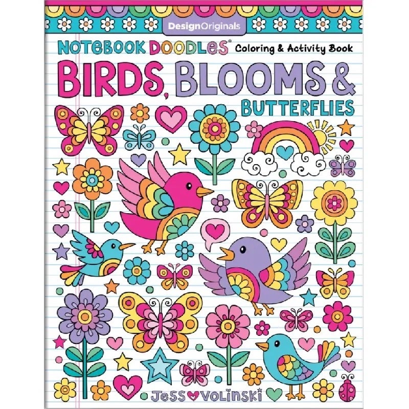 Birds & Bloom Coloring Book