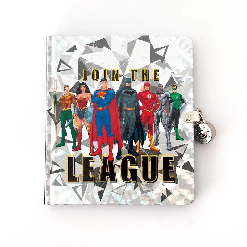 Justice League Lock & Key Dairy