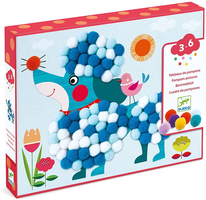 Pom Pom Puppies Collage Kit