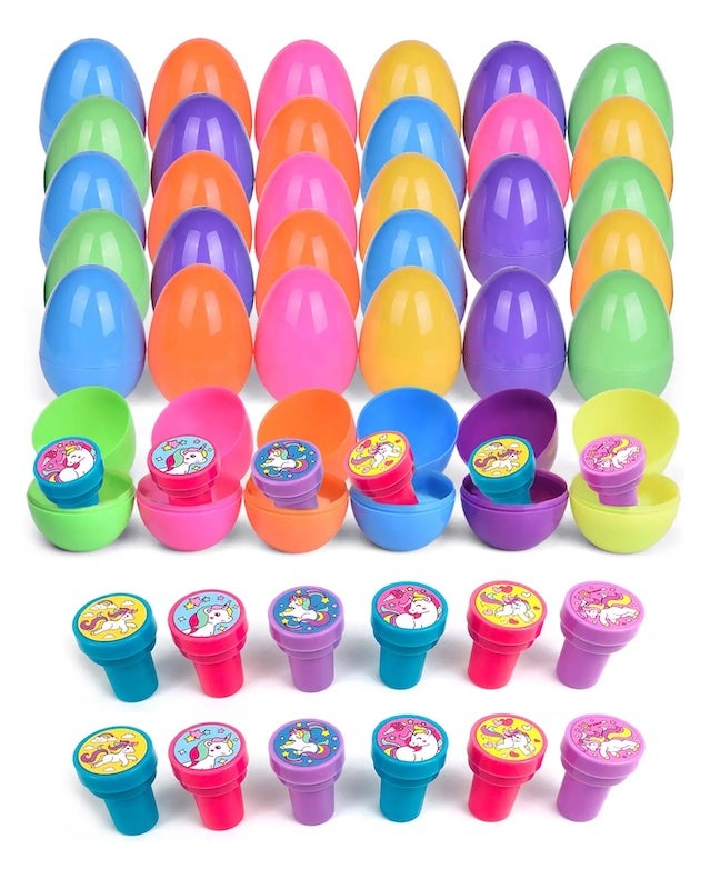 Unicorn Stamp Easter egg