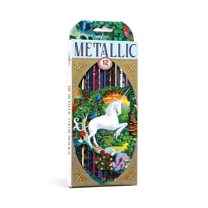 Unicorn Metallic Pencils