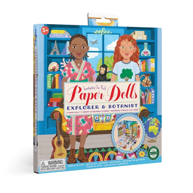 Paper Dolls Explorer & Botanist