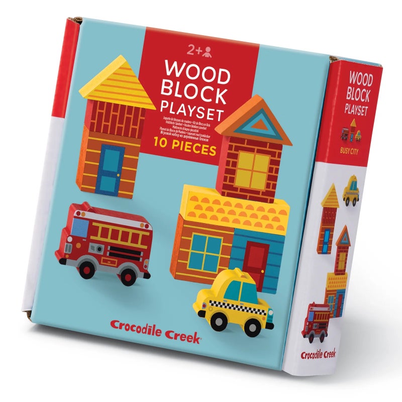 Mini Wood Blocks City