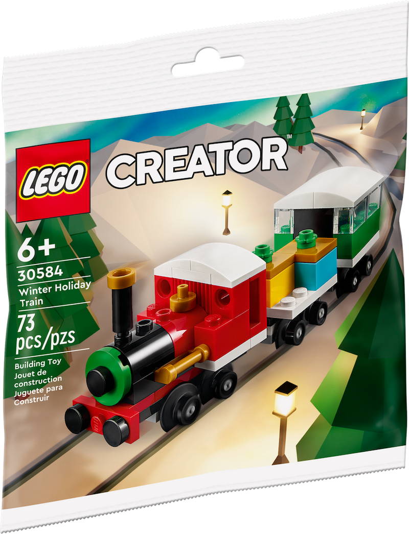 Winter Holiday Train Lego