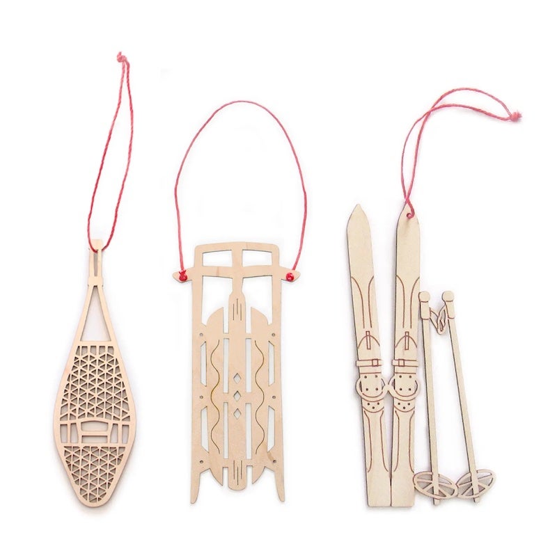 Winter Sports Ornaments