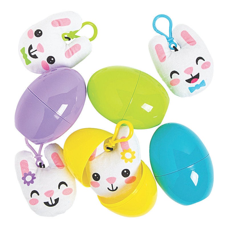Stuffed Bunny-Filled Easter Egg