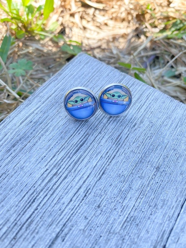Baby Yoda Earrings