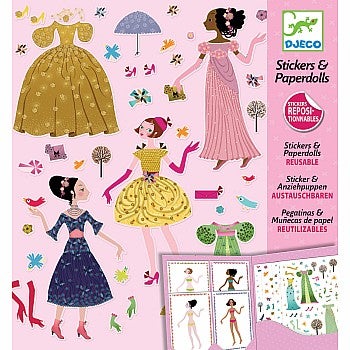 Paper Dolls Stickers