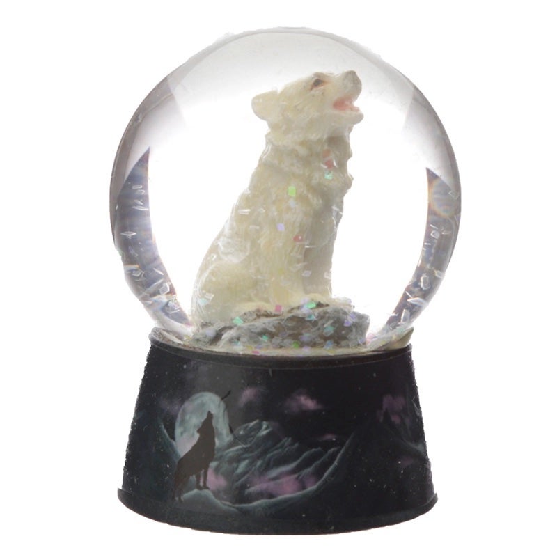Wolf Snow Globe