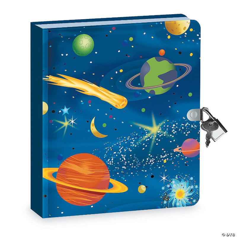 Space Lock & Key Diary