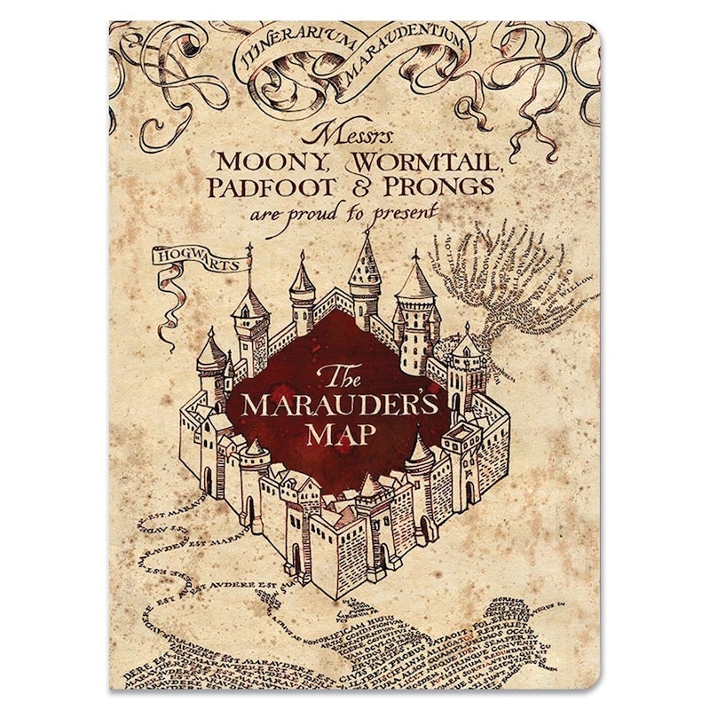 Harry Potter Marauders Map Journal