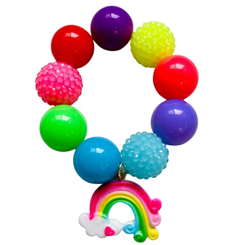 Rainbow Bubblegum Bracelet