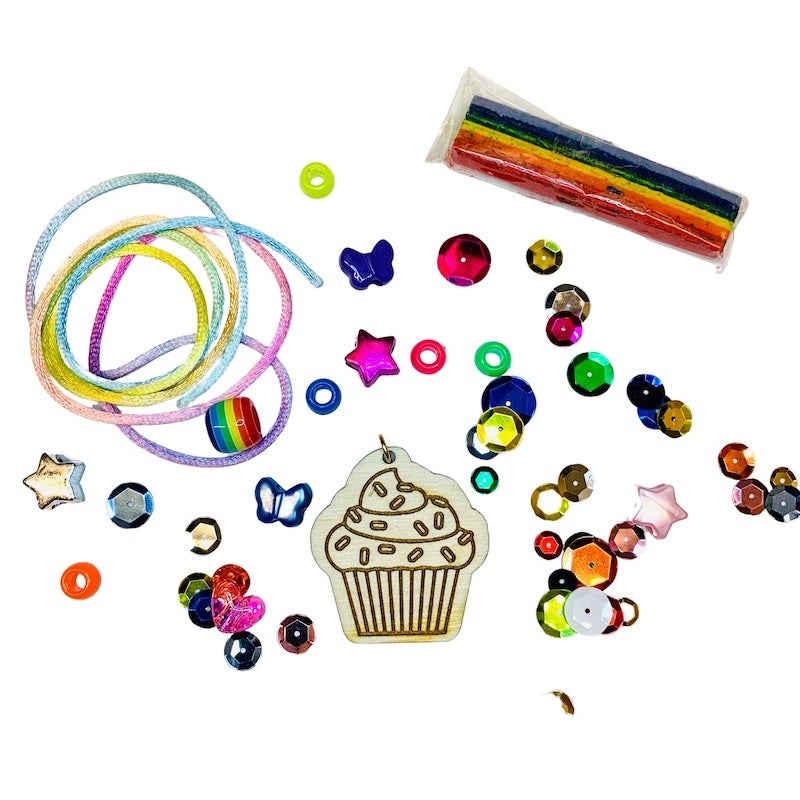 Cupcake Necklace Kit