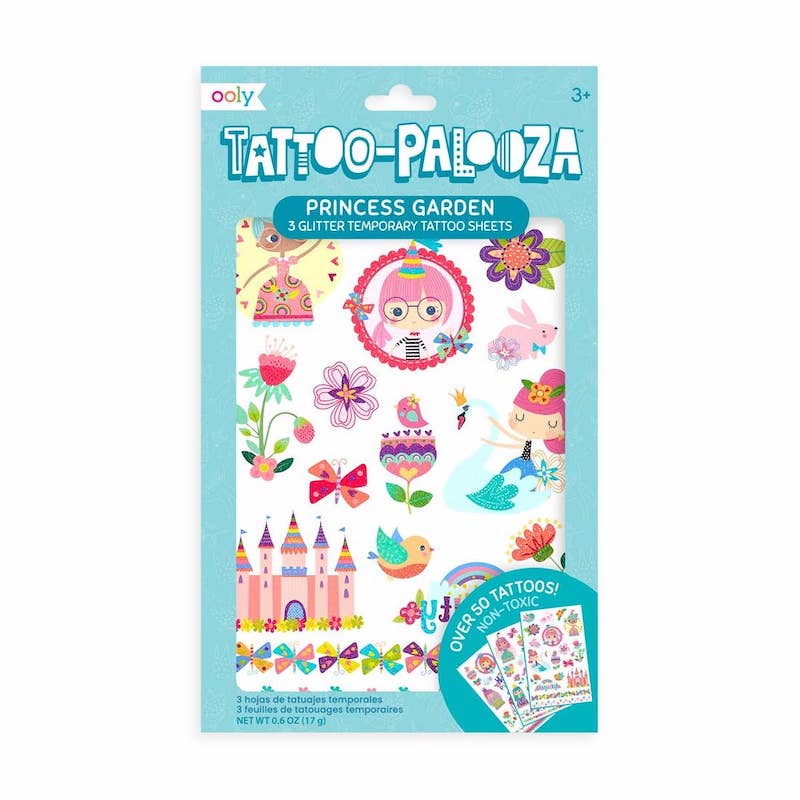 Tattoo Palooza: Princess Garden