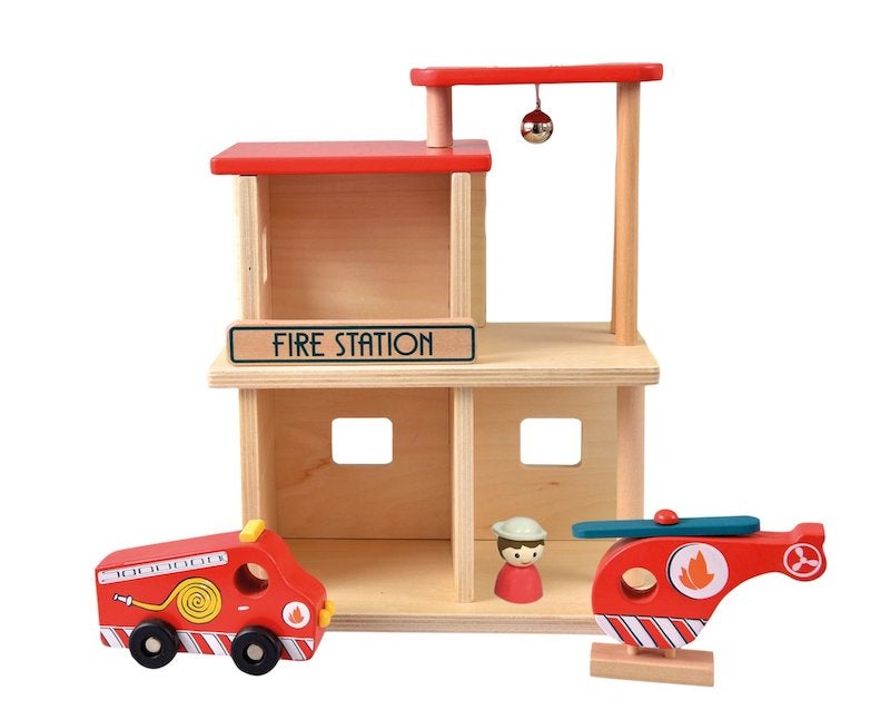 Wooden Fire Station