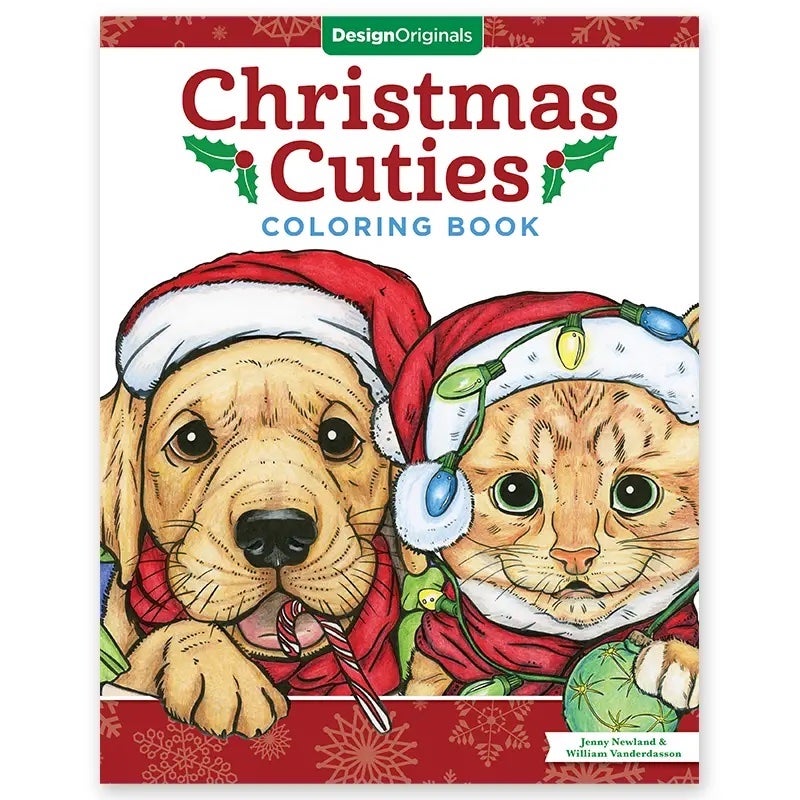 Christmas Cuties Coloring Book