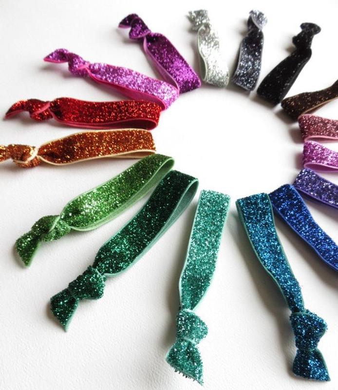 Glitter Hair Ties