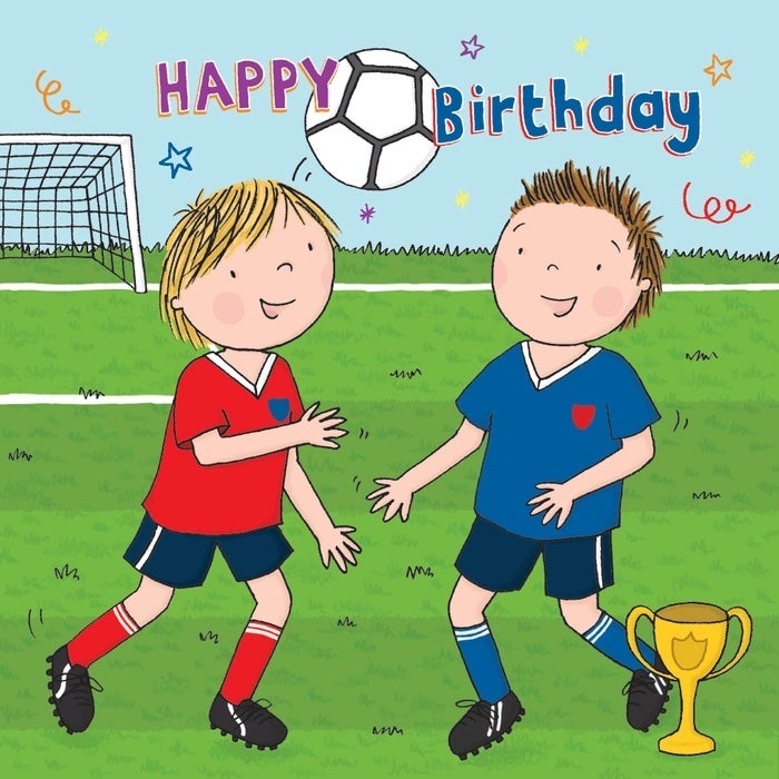 Soccer Birthday Card