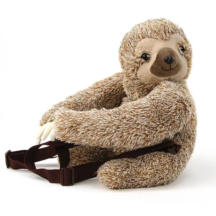 Furry Sloth Backpack