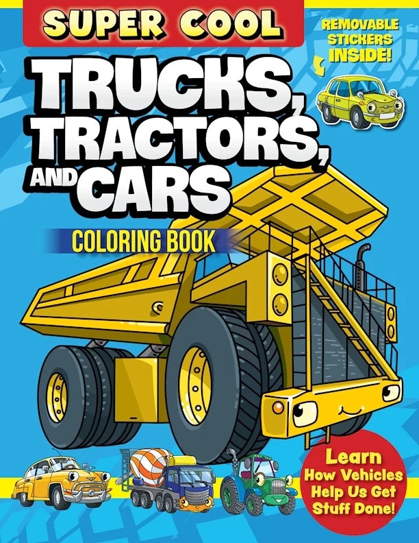 Trucks Coloring Book