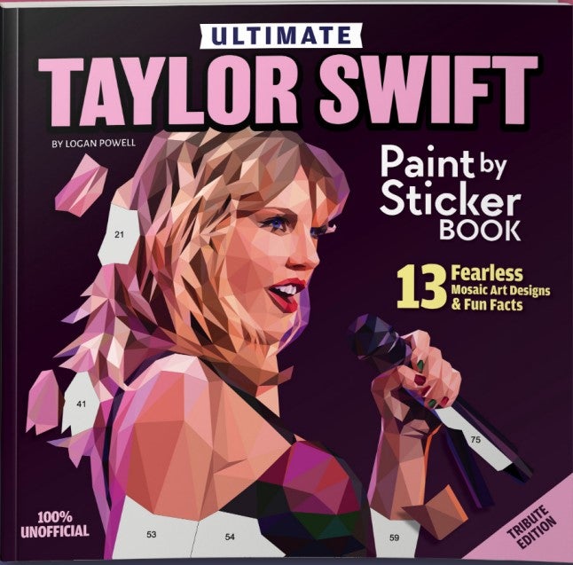 Taylor Swift Paint by Sticker