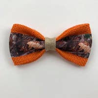 Pet Bow Tie: Hunter Orange