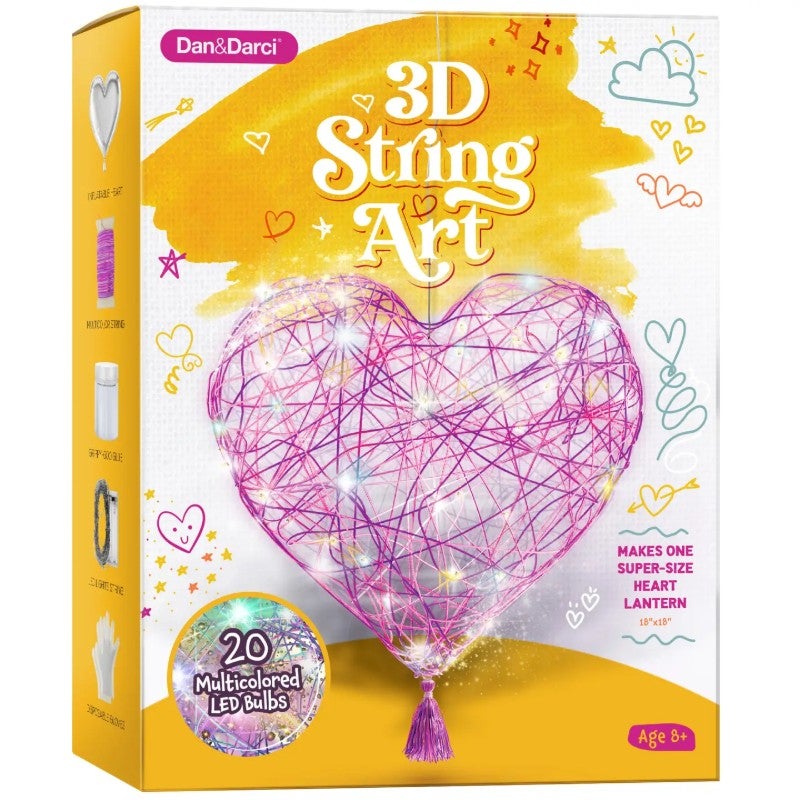 Heart String Art Kit