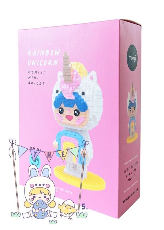 Rainbow Unicorn Momiji Mini Blocks
