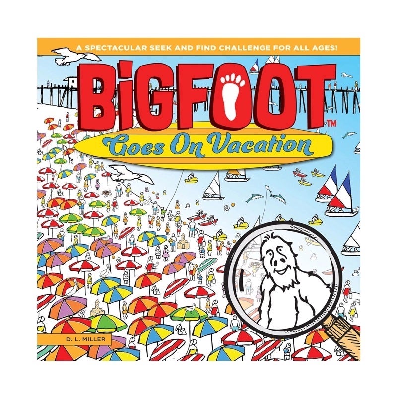 Big Foot on Vacation Activity Book