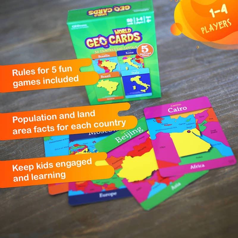 Geo World Card Game