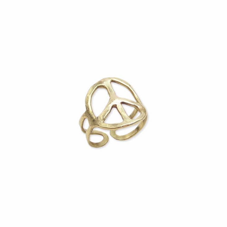 Peace Sign Ring