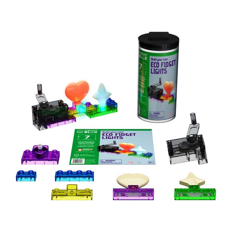 EBlox: Build Your Own Eco Fidget Lights