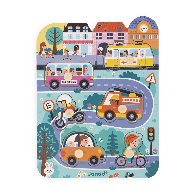 In The Town Peg Puzzle
