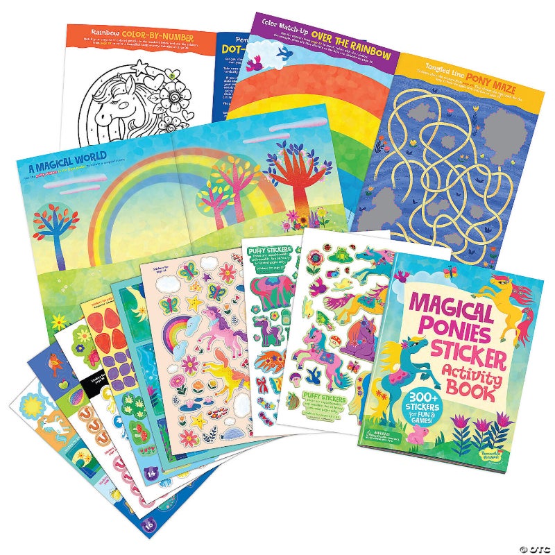 Magical Ponies Sticker Actvity Book