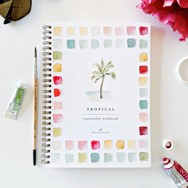 Fruit Watercolor Workbook