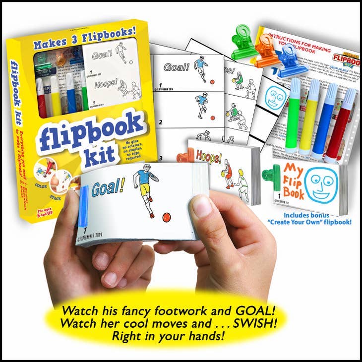 Flipbook Kit: Sports