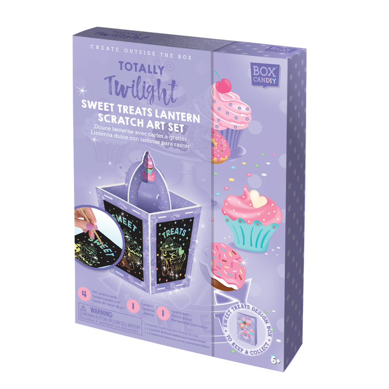Sweet Treats Lantern Scratch Art Kit