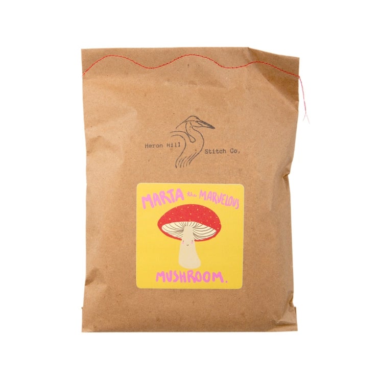 Martha the Marvelous Mushroom Sewing Kit