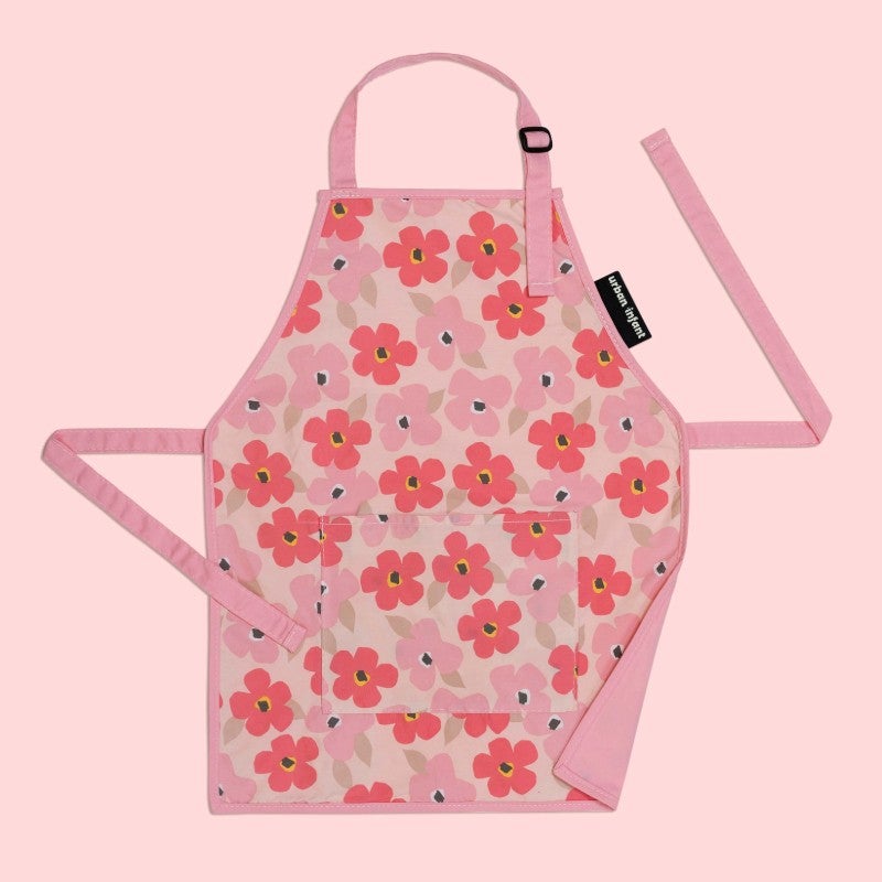 Kid's Apron: Poppies