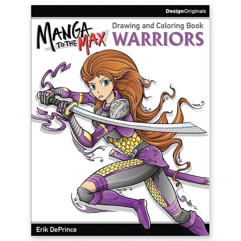 Magna Warriors Coloring Book