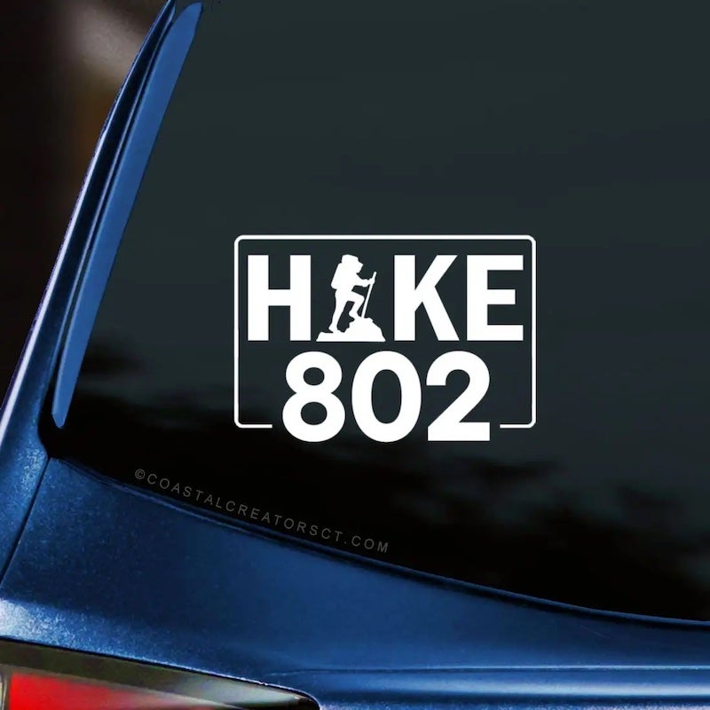 Hike 802 Decal