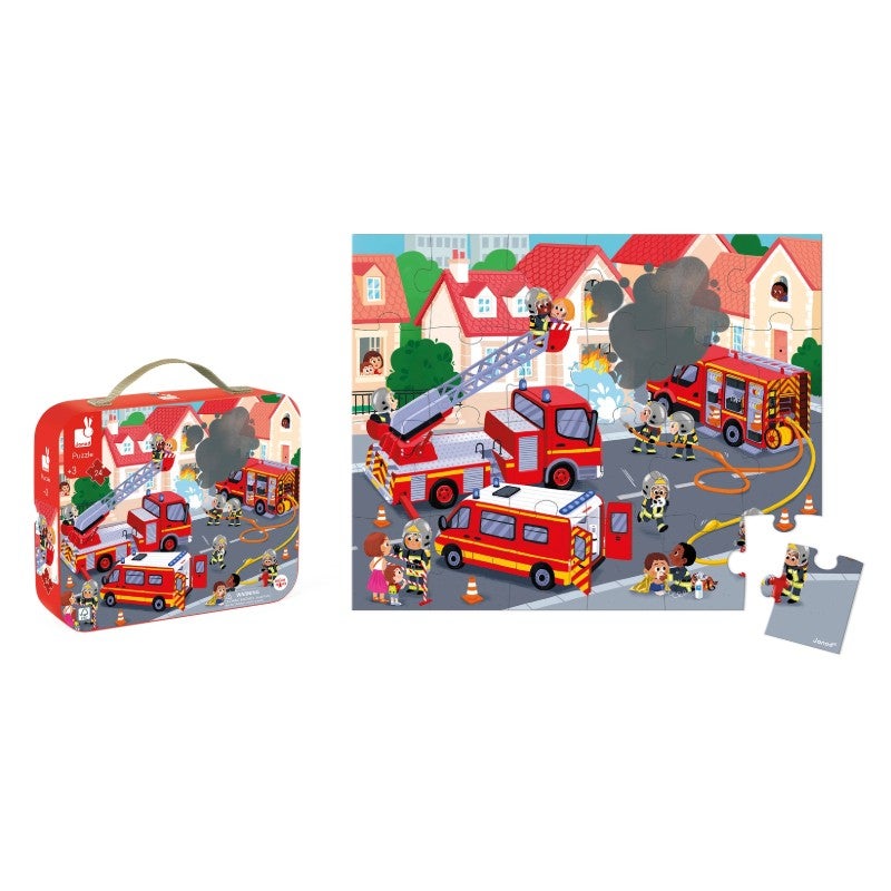 Firefighter Suitcase Puzzle