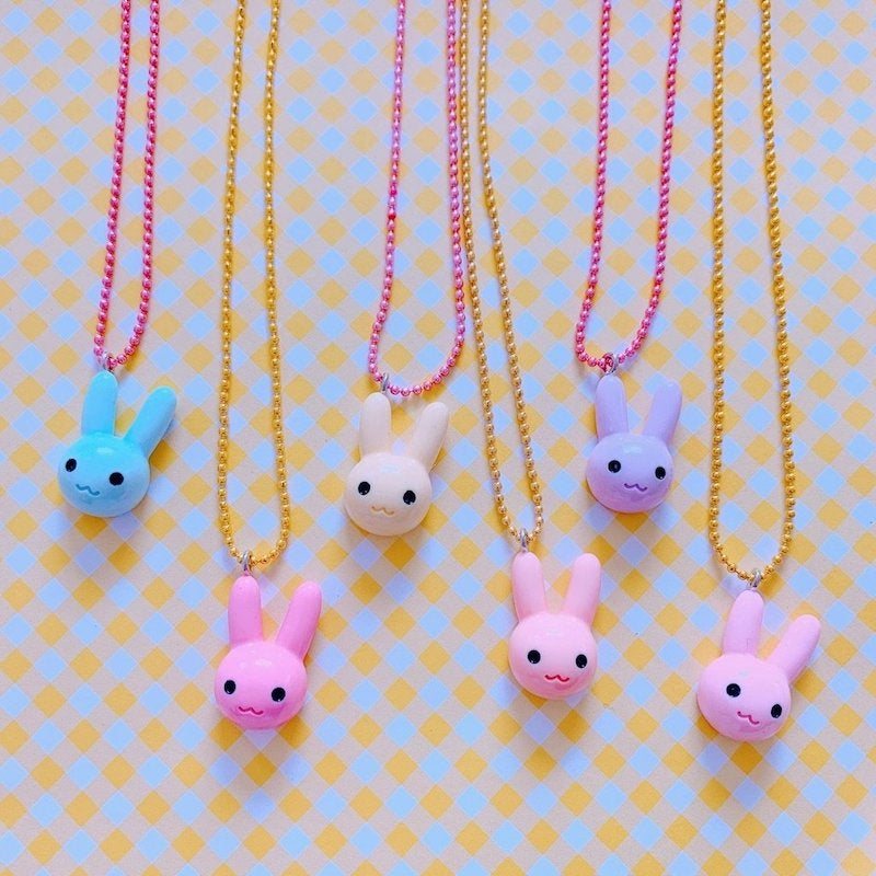 Bunny Head Necklace