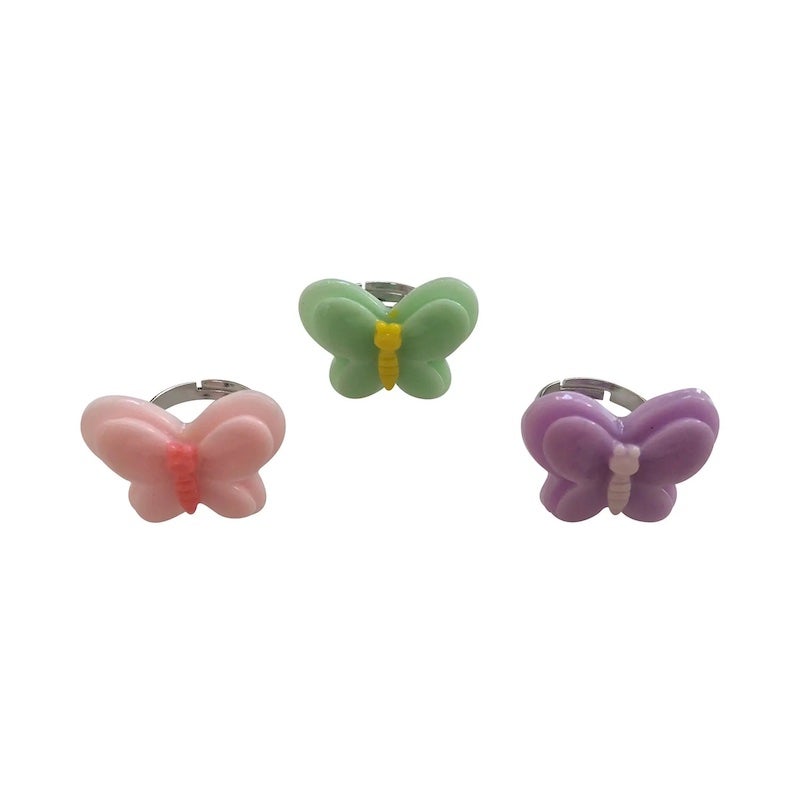 Pastel Butterfly Ring