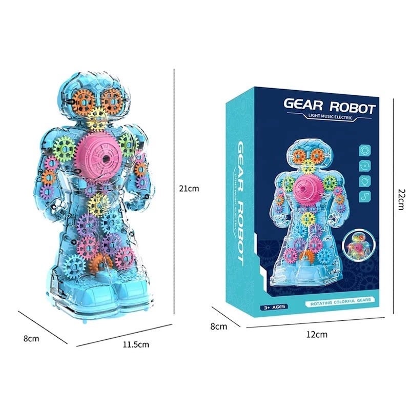 Light Up Gear Robot