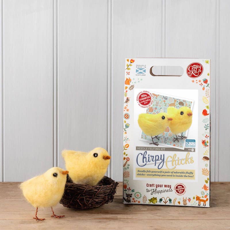 Chirpy Chicks Needle Felting Kit
